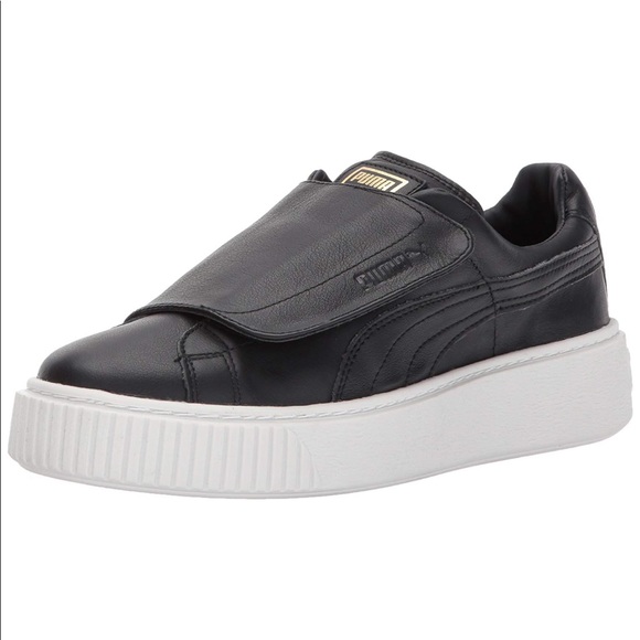 puma velcro sneakers womens